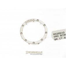 BARAKA' anello oro bianco 18kt e diamonds referenza AN20543 misura 13/14 new